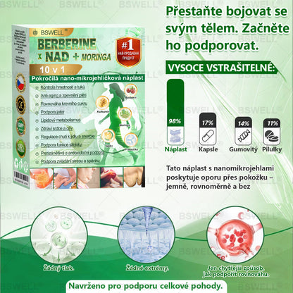🌲🌲 BSWELL® Nano mikrovpichová zeštíhlující náplast✨(Stačí použít pouze jednou denně – viditelné změny již za 28 dní) ✅Bezbolestná, dlouhotrvající, zaměřená na řešení cukrovky, obezity a kardiovaskulárních onemocnění