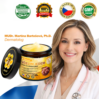 🌲🌲Doporučení dermatologa 🐝 ✨Sinvie® Krém na obnovu pleti s včelím jedem 🔥 Český vývoj, výroba a dodávka v České republice